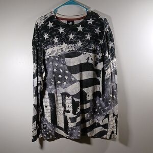 Winchester Patriotic Flag Shirt Sweatshirt XL